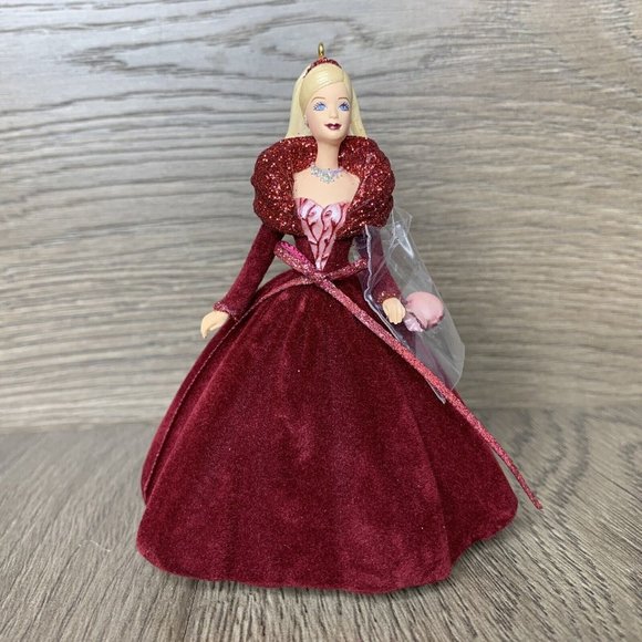 Hallmark Keepsake 2002 Ornament Celebration Barbie Christmas Ornament #3 - Picture 2 of 8